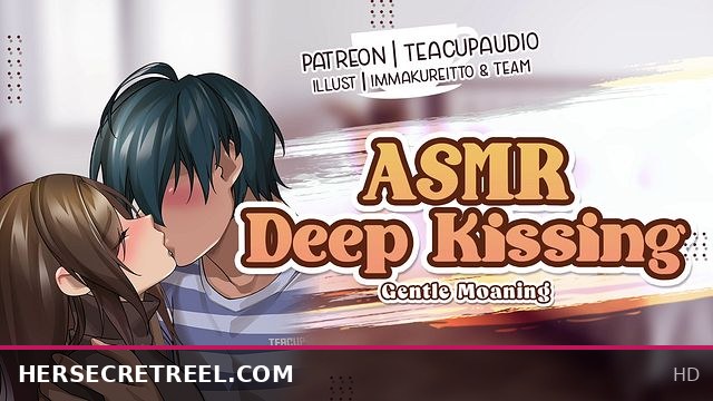 ASMR Deep Sloppy Kissing with Moans for Men and Women [F4A]