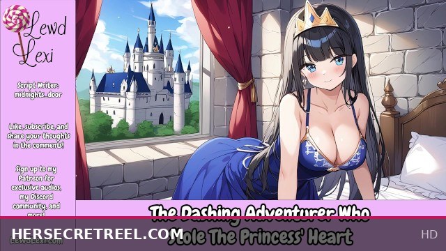 The Dashing Adventurer Seduces the Princess in a Passionate Erotic Love Story with Audio