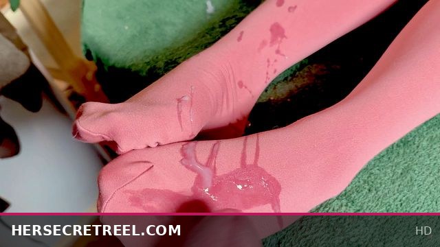 Pantyhose fetish with big dick Homemade Ethical porn by real married couple