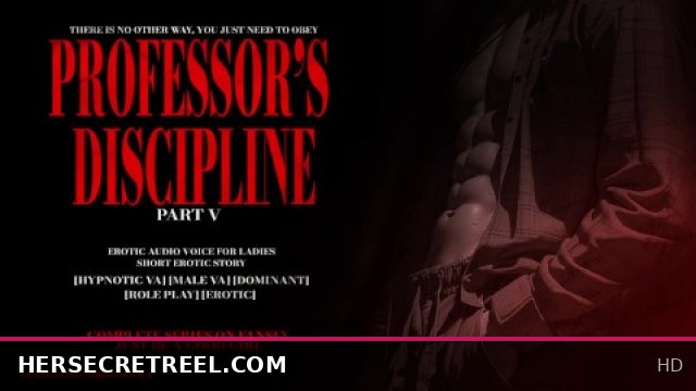 Professor’s Discipline Part V: Erotic Hypnotic Audio Story with Dom Male Voice (The Private Beach)