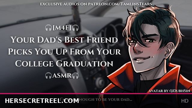 Your Dad’s Best Friend Celebrates Your College Graduation with Intense ASMR Roleplay [M4F]