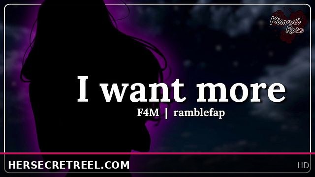 Romantic ASMR Ramblefap Session with F4M Desire for More Intense Pleasure